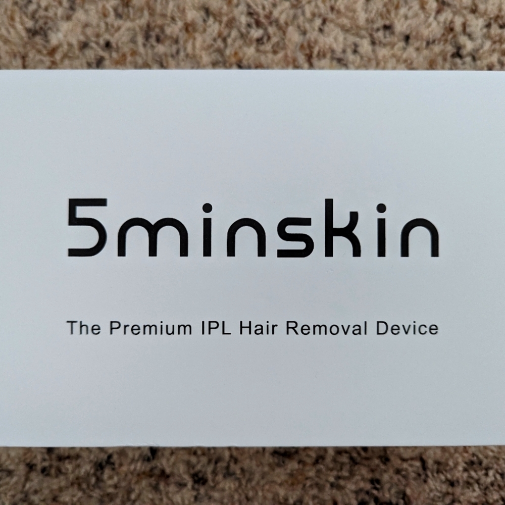 5Minskin IPL Hair removal device